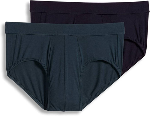 Jockey Supersoft Brief 2 Pack, Nerves of Steel/Just Past Midnight,S
