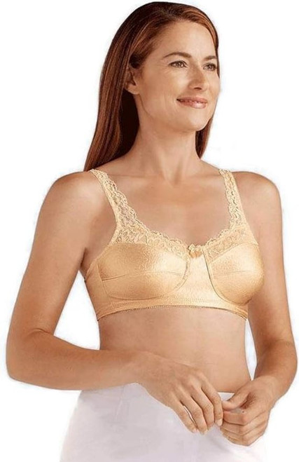 Amoena Women's Annabell Wire Free Bra, White, 34D