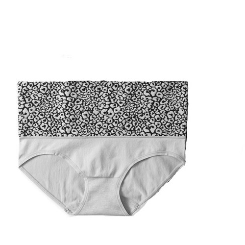 Jockey Essentials Slimming Cooling 2 Pack Brief Jacquin Gray/Black 2XL
