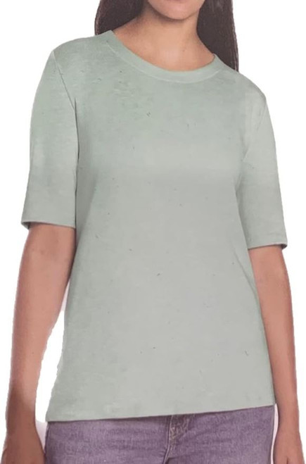 Orvis Women's Scoop Neck, Short Sleeve, Green, X-Small