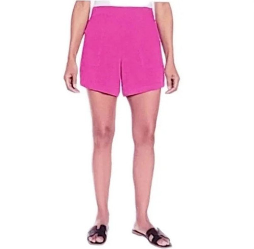 Wildfox Women's Relaxed Fit Pull On Shorts, Pink, Medium Wildfox Women's Relaxed Fit Pull On Shorts, Pink, Medium