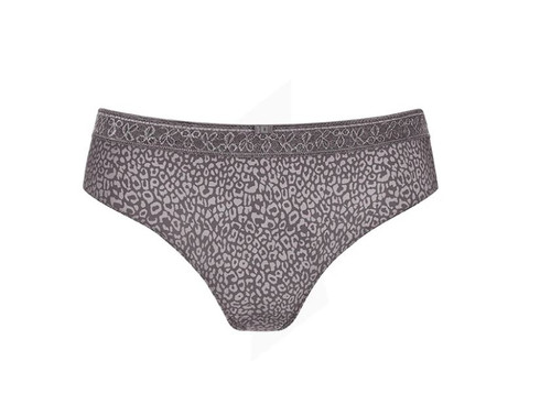 Amoena Women's Soft Microfiber Bliss Brief Panty, Gray, 8