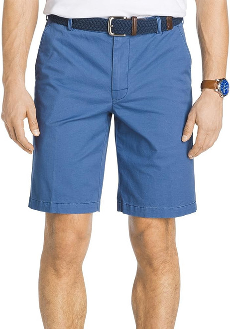 IZOD Men's Saltwater Flat Front Chino Short