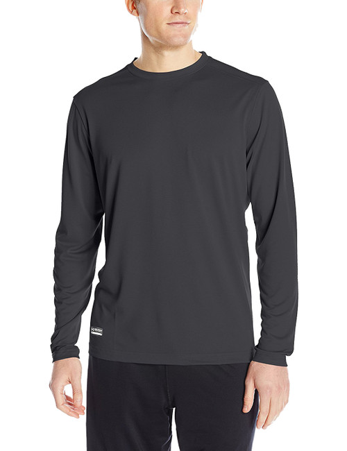 Under Armour Men's Tactical UA Tech Long Sleeve T-Shirt, Black, Large