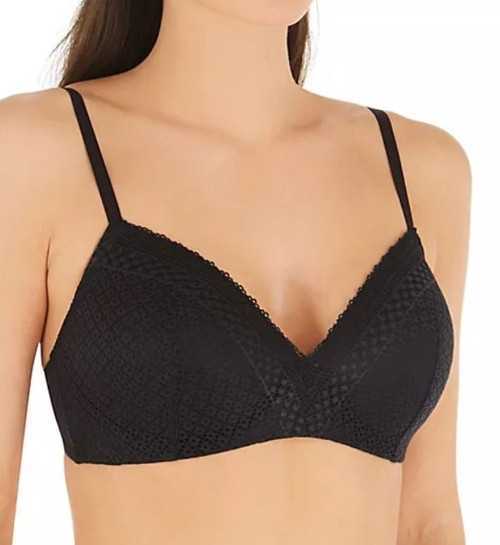 Maidenform Women's Convertible Wireless Bra, Black, 38DD
