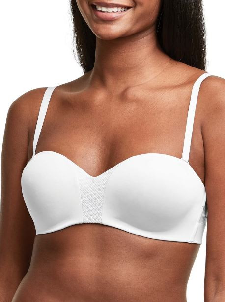 Maidenform Women's Comfort Crush Wireless Multi Way Bra, White, 2X-Large
