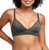 Hanes Women's Moisture Wicking Convertible Smoothing Bra, Gravel Grey Heather, Large