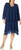 S.L. Fashions Women's Embellished Tiered Mother of The Bride Gown with Jacket, Navy, 18W