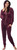Felina Women's 2 Piece Velour Track Suit Lounge Set, Fig, Small