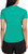 Spyder Active Women's UPF 50+ Ribbed Short Sleeve Tee Shirt, Green, Medium