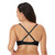 Maidenform Women's Triangle Wireless  Bralette, Black, Large