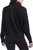Danskin Women's Luxe Half Zip Pullover Sweater, Black, Medium