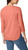 KIRKLAND Signature Women's 3/4 Sleeve Boatneck Slub Tee Shirt, Orange, X-Large