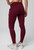 Fabletics Women's Oasis Pureluxe Legging With Pockets, Dark Red, Large