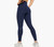 Fabletics Women's Oasis Pureluxe Legging With Pockets, Navy, 2X-Large