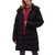 Bench Women's Long Puffer Repreve Jacket, Black, Large
