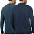 Rugged Elements Men's 2-Pack Sueded Long Sleeve Crew Tee, Navy/Blue, XL