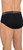Jockey Men's Underwear Organic Cotton Stretch Brief 3 Pack, Black, X-Large