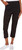 Mario Serrani Comfort Stretch Ladies' Pull-On Capri, Black, X-Small