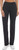 Jockey Women's Premium Pocket Slim Flare Yoga Pants, Black, Large