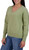 Lucky Brand Women's Soft Long Sleeve V-Neck Sweater, Olive Night, Small