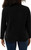 32 Degrees Heat Women's Mock Neck Fleece 1/4 Zip Pullover Sweater, Black, Small