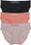 Calvin Klein Women’s Bikini Panties Comfortable Fit 3-Pack, Multi, Small