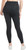 Danskin Women's High Waist Lightweight Legging Tight, Black, Large