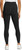Eddie Bauer Women's Stretch Moisture Wicking Trail Leggings, Black, Medium