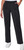 Mondetta Women's Pintuck Straight Leg Pant, Black, Large
