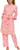 Flora Nikrooz Women's Super Soft 3 Piece Pajama Sleep Set, Pink, X-Small