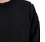 DKNY Women's Long Sleeve Logo Fleece Lined Crewneck Pullover Sweatshirt, Black, Medium