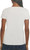 DKNY Women's Short Sleeve Crew Neck T- Shirt, White, Large