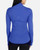 Spyder Women's Stretch Long Sleeve Zip Up Yoga Jacket, Blue, Medium