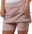 32 Degrees Cool Women's Active Skirt with Pockets, Pink, Medium
