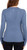 Hang Ten Women's Long Sleeve Shirt, Sun Protection Shirt, Blue Heather, Medium