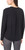Mondetta Women's Ribbed Long Sleeve Top, Black, X-Large