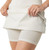 32 Degrees Cool Women's Active Skort with Inner Shorts, Gray, Large