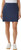 32 Degrees Cool Women's Active Skort with Inner Shorts, Blue, Large