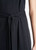 Vince Cotton Sleeveless Wrap Dress, Self Tie Belt, Black, X-Small