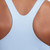 Danskin Women’s Studio Sports Bra Top, 2 Pack, Day Dream Blue/White, Medium