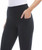 Danskin Leggings for Women Workout Yoga Pants High Waisted Active, Black, X-Small