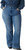 Levi's Women's 726 High Rise Flare Jeans, Medium Indigo Worn in, 24W