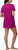 Carole Hochman Midnight Women’s 3-piece Elastic Waistband PJ Set, Pink, Large