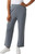 32 Degrees Cool Women's Stretch Twill Pull On Pant with Pockets, Blue, Large