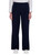 DKNY Women's Stretch High Rise Wide Leg Pant, Navy, 12