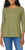 KIRKLAND Signature Women's 3/4 Sleeve Boatneck Slub Tee Shirt, Green, X-Large