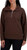 Kirkland Signature Women's Ottoman Half-Zip Ribbed Sweatshirt, Brown, Small