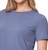 Mondetta Women's Active Stretch Short Sleeve Tee Shirt, Colony Blue, X-Large