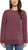 Matty M Women's Chenille Tunic Sweater, Crewneck, Ribbed Cuffs and Hem, Plum, 2X-Large
